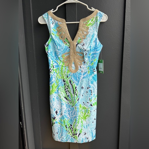 Lilly Pulitzer Janice Shift Dress in size 00 - Picture 3 of 13